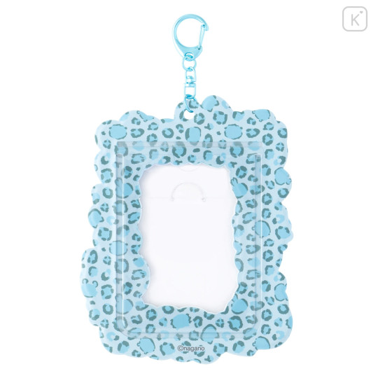 Japan Chiikawa Photo Holder Card Case Keychain - Hachiware : Leopard - 6