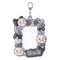 Japan Chiikawa Photo Holder Card Case Keychain - Rakko : Leopard - 5