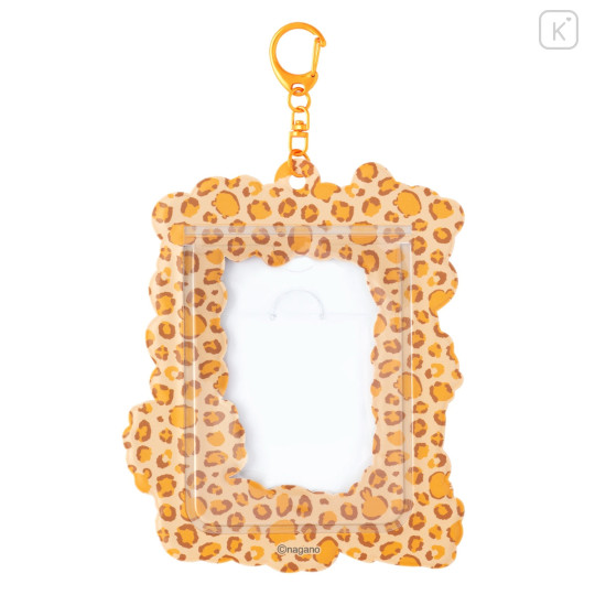 Japan Chiikawa Photo Holder Card Case Keychain - Shisa : Leopard - 6
