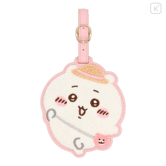 Japan Chiikawa Embroidery Luggage Tag - Chiikawa : Happy Travel - 1