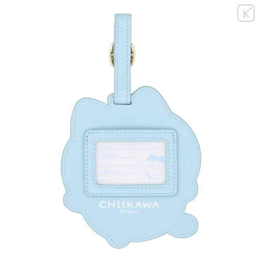 Japan Chiikawa Embroidery Luggage Tag - Hachiware : Happy Travel - 2