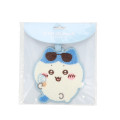 Japan Chiikawa Embroidery Luggage Tag - Hachiware : Happy Travel - 3