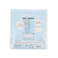 Japan Chiikawa Embroidery Luggage Tag - Hachiware : Happy Travel - 4