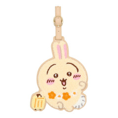 Japan Chiikawa Embroidery Luggage Tag - Usagi (Chiikawa) : Happy Travel
