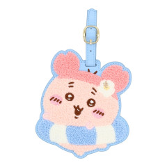 Japan Chiikawa Embroidery Luggage Tag - Furuhonya Kani-chan : Happy Travel