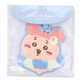Japan Chiikawa Embroidery Luggage Tag - Furuhonya Kani-chan : Happy Travel - 3