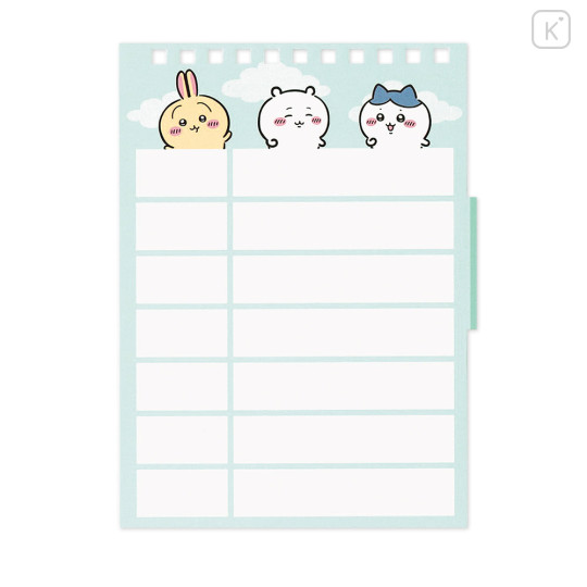 Japan Chiikawa Whiteboard Memo - Chiikawa : Everyone - 5