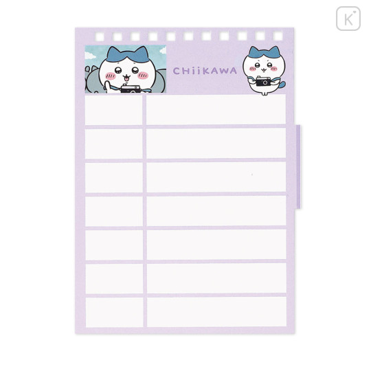 Japan Chiikawa Whiteboard Memo - Hachiware - 5