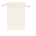 Japan Chiikawa Portable Travel Foldable Slippers & Drawstring Bag - Chiikawa : Happy Travel Pink - 4