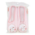Japan Chiikawa Portable Travel Foldable Slippers & Drawstring Bag - Chiikawa : Happy Travel Pink - 5