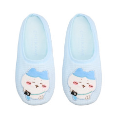 Japan Chiikawa Portable Travel Foldable Slippers & Drawstring Bag - Hachiware : Happy Travel