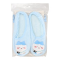 Japan Chiikawa Portable Travel Foldable Slippers & Drawstring Bag - Hachiware : Happy Travel - 5
