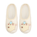 Japan Chiikawa Portable Travel Foldable Slippers & Drawstring Bag - Usagi : Happy Travel - 1