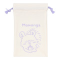 Japan Chiikawa Portable Travel Foldable Slippers & Drawstring Bag - Momonga : Happy Travel - 3