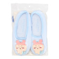Japan Chiikawa Portable Travel Foldable Slippers & Drawstring Bag - Furuhonya Kani-chan : Happy Travel - 5
