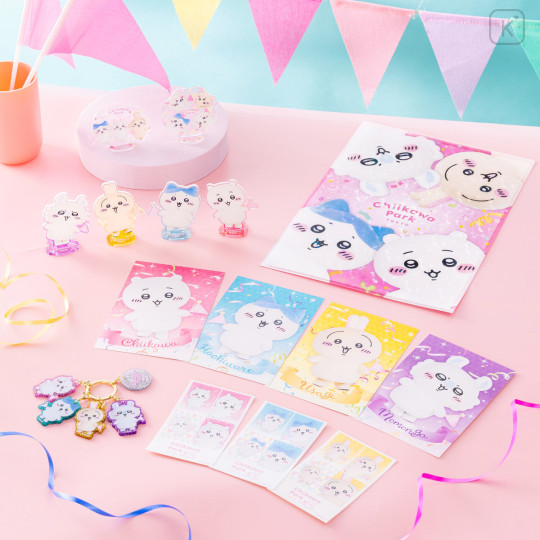 Japan Chiikawa Postcard - Momonga : Chiikawa Park Special Photo Sparkling - 4