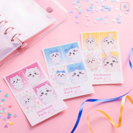 Japan Chiikawa ID Photo Sticker - Hachiware : Chiikawa Park Special Photo - 2
