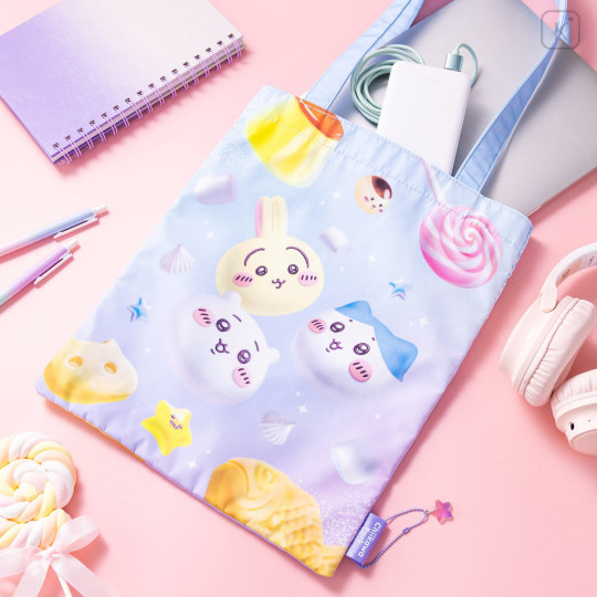 Japan Chiikawa Tote Bag - Chiikawa & Hachiware & Usagi : Chiikawa Park Sweet - 4