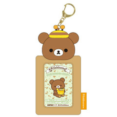 Japan San-X Fluffy Photo Keychain - Chairoikoguma : Bee
