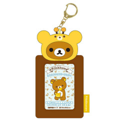 Japan San-X Fluffy Photo Keychain - Rilakkuma : Bee