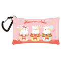 Japan Sanrio Clear Multi Case (S) - Hanamaruobake : Dolly Mix Birthday Pink - 1