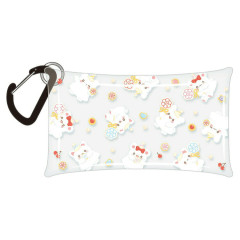 Japan Sanrio Clear Multi Case (S) - Hanamaruobake : Dolly Mix Birthday