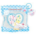 Japan Sanrio Super Soft Squeeze Keychain - Cinnamoroll : Heart Rollcake - 1