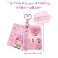 Japan Sanrio Slide Mirror - My Melody : Gogo Gal Collection Style Up Tile Sticker Style - 2