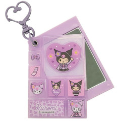 Japan Sanrio Slide Mirror - Kuromi : Gogo Gal Collection Style Up Tile Sticker Style