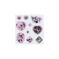 Japan Sanrio Puffy Glitter Stickers - Kuromi & My Melody : Ribbons - 4