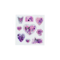 Japan Sanrio Puffy Glitter Stickers - Kuromi & My Melody : Dream - 3