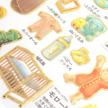 Japan Kamio Picture Book Sticker - Baby - 2