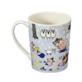 Japan Moomin Porcelain Mug - Little My & Moomintroll & Snufkin : Year of the Sheep - 2