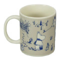 Japan Moomin Porcelain Mug - Moomintroll : Winter Games - 2