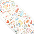 Japan Miki Takei × Sanrio Foil Edge Clear Seal - Hello Kitty : Paris and Ribbons - 3