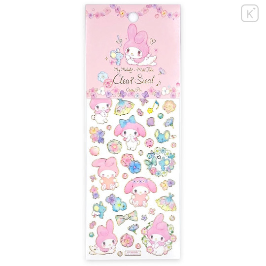 Japan Miki Takei × Sanrio Foil Edge Clear Seal - My Melody : Flower Fairies - 1