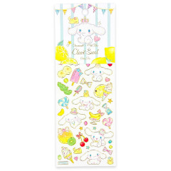 Japan Miki Takei × Sanrio Foil Edge Clear Seal - Cinnamoroll : Fresh Citrus