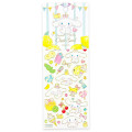 Japan Miki Takei × Sanrio Foil Edge Clear Seal - Cinnamoroll : Fresh Citrus - 1