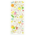 Japan Miki Takei × Sanrio Foil Edge Clear Seal - Cinnamoroll : Fresh Citrus - 2