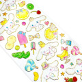 Japan Miki Takei × Sanrio Foil Edge Clear Seal - Cinnamoroll : Fresh Citrus - 3