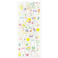 Japan Miki Takei × Sanrio Foil Edge Clear Seal - Cinnamoroll : Pastel Bouquet - 2