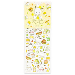 Japan Miki Takei × Sanrio Foil Edge Clear Seal - Pochacco : Pochacco