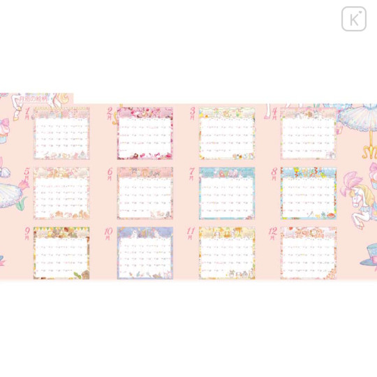 Japan Miki Takei Mini Desk Calendar - 2027 - 2