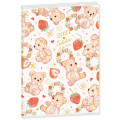 Japan Miki Takei B6 Planner Weekly Schedule Book - Strawberry Teddy 2027 - 1