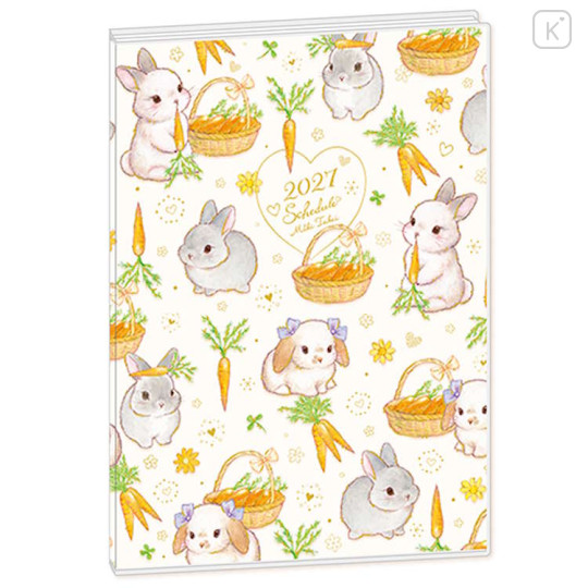 Japan Miki Takei B6 Planner Monthly Schedule Book - Garden Time 2027 - 1