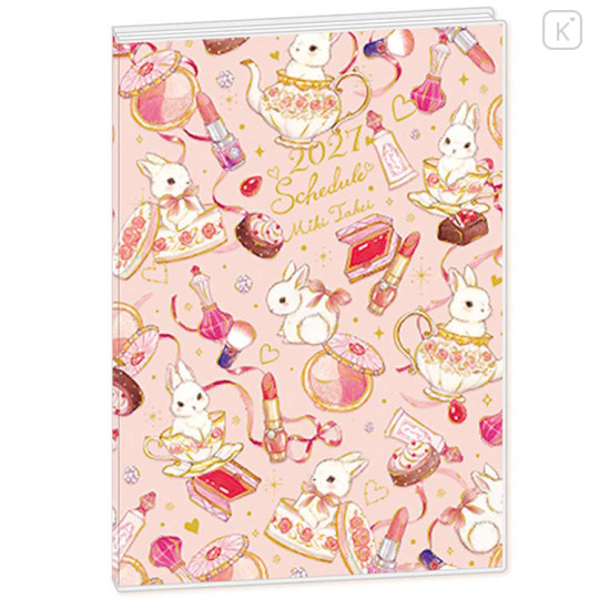 Japan Miki Takei A6 Planner Monthly Schedule Book - Cosmetics Box 2027 - 1