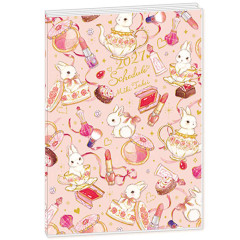 Japan Miki Takei A6 Planner Monthly Schedule Book - Cosmetics Box 2027