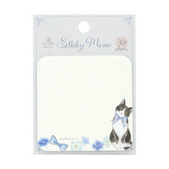 Japan Miki Takei Sticky Notes - Tuxedo Cat