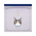Japan Miki Takei Memo Pad - Tuxedo Cat - 1