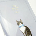 Japan Miki Takei 6 Pockets A5 Clear File - Tuxedo Cat - 2